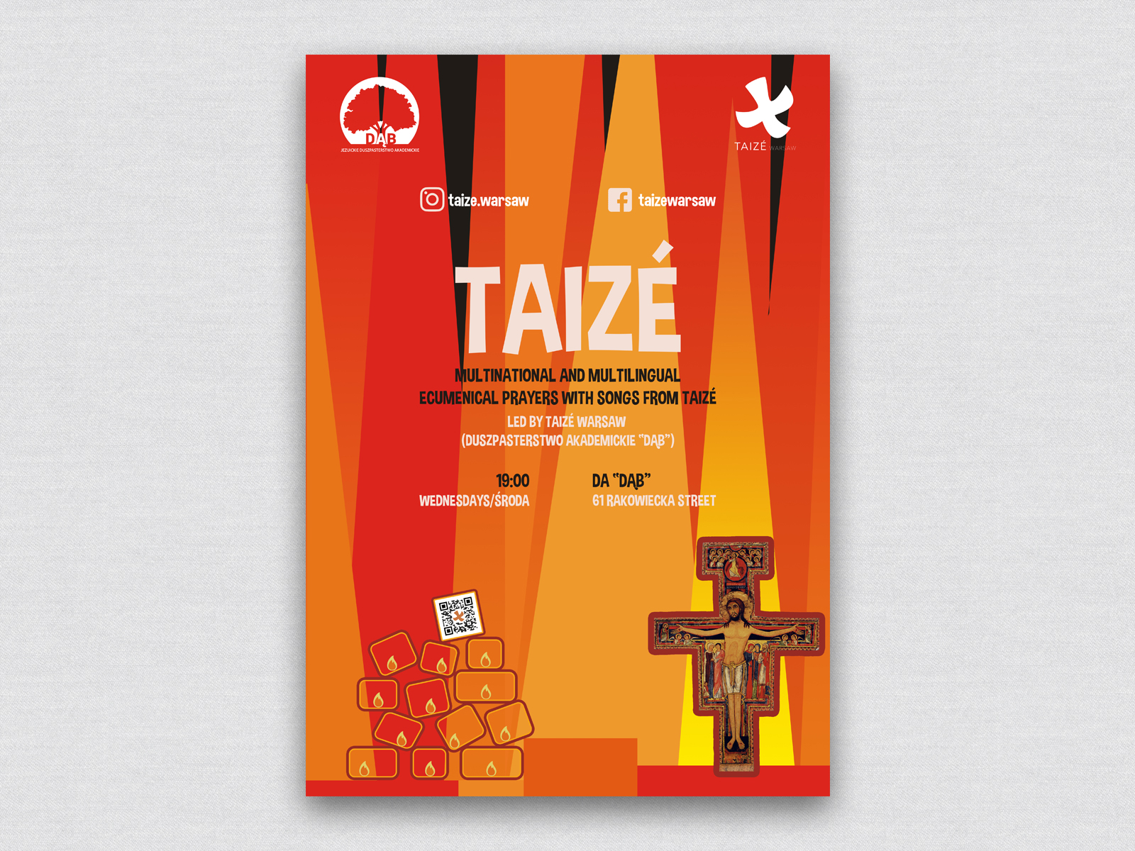 Taize Warsaw poster
